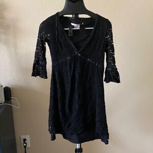 Zara Elegant Black Dress